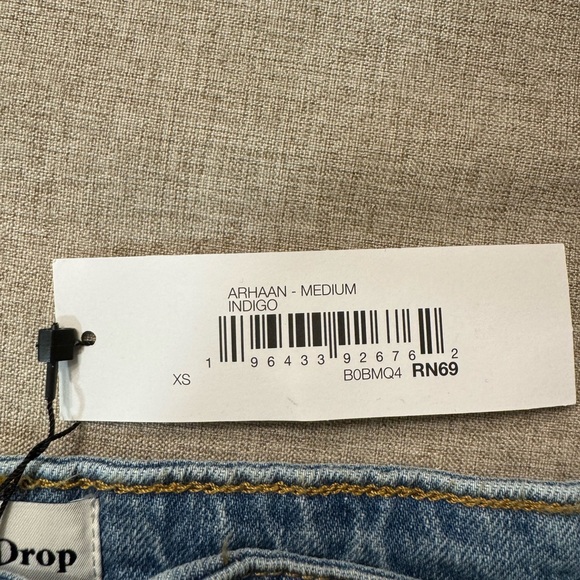 The Drop Women's Blue Denim Mini Skirt - Picture 3 of 5